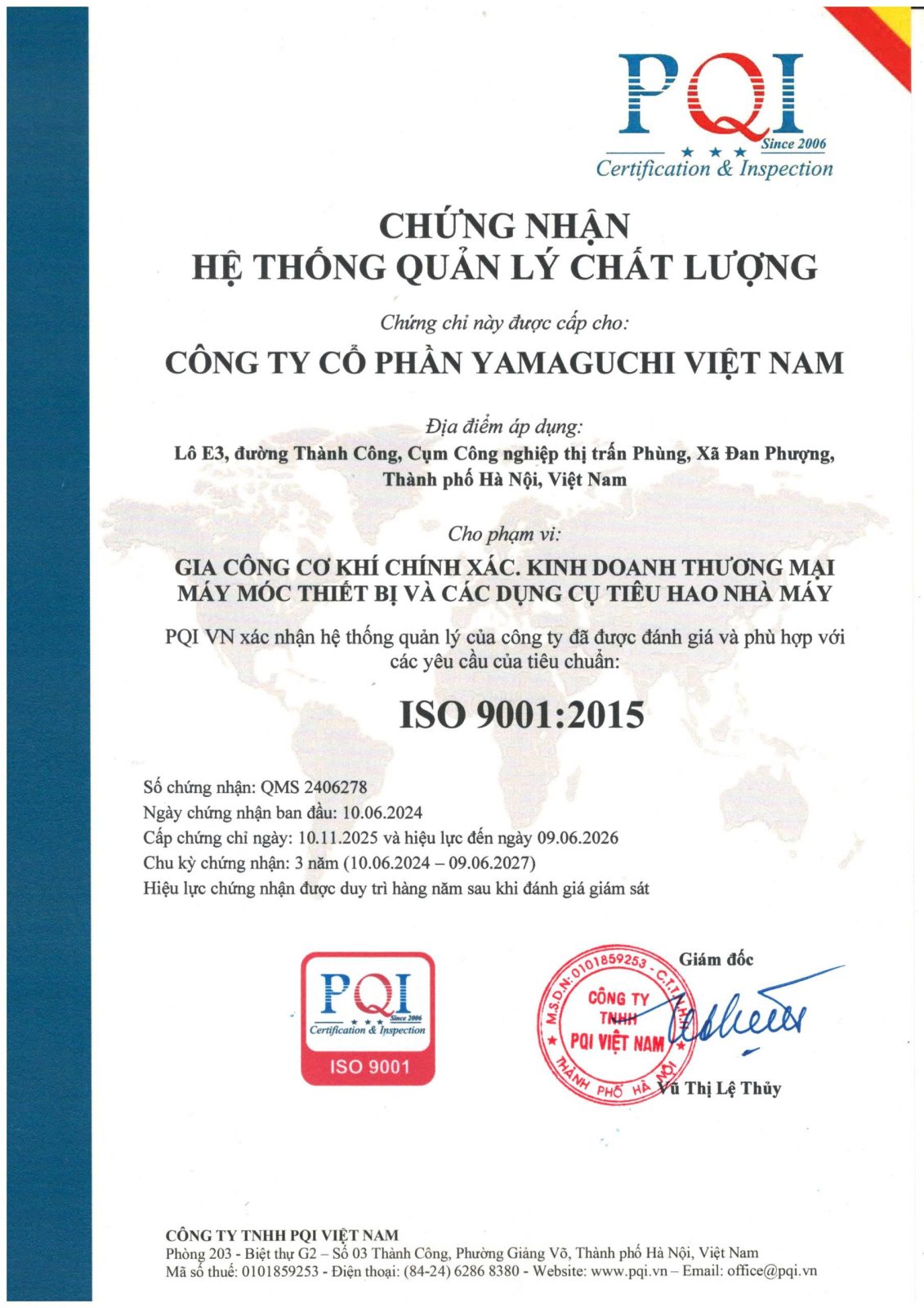 ISO 9001 VN YVN